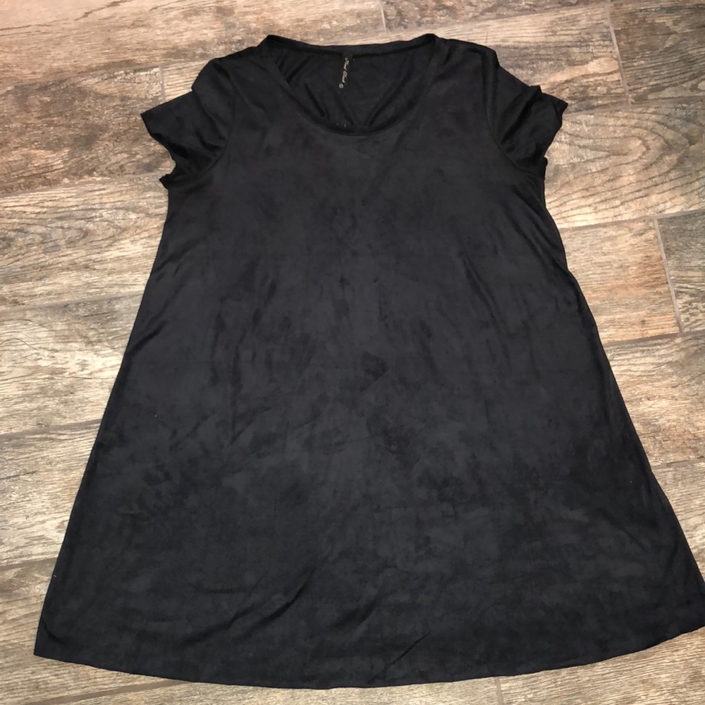 Final Touch Suede Fringe Dress🖤